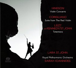 Hindson: Violin Concerto; Corigliano: Suite from the Red Violin [Hybrid SACD]