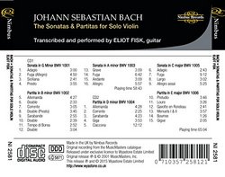 Bach: Sonatas & Partitas for Solo Violin, Transcribed and performed by Eliot Fisk