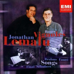 Jonathan Lemalu - Songs (Brahms, Fauré, Finzi, Schubert)