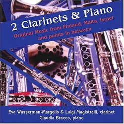 2 Clarinets & Piano: Original Music from Finland, Malta, Israel and points in between