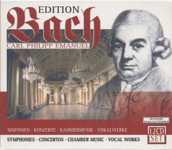 Carl Phillip Emanuel Bach: Symphonies, Concertos, Chamber & Vocal Works [12 CD]