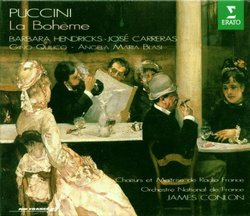 Puccini - La Bohème / Hendricks, Carreras, Quilico, Blasi, Cowan, Ellero D'Artegna; Conlon (1987  film)