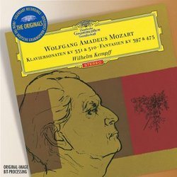 Mozart: Piano Sonatas KV310 KV331 Fantasias KV397