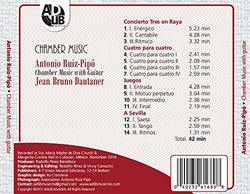 Antonio Ruiz-Pipó Chamber Music With Guitar