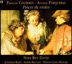 François Couperin, Antoine Forqueray: Pièces de violes