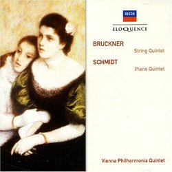 Bruckner: String Quintet; Schmidt: Piano Quintet [Australia]