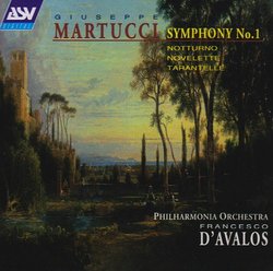 Martucci: Symphony No. 1; Novelletta; Notturno; Tarantella [Winner Grand Prix du Disque de l'Academie Charles Cros]