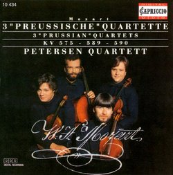 Mozart: 3 "Prussian" Quartets, KV 575, 589, 590