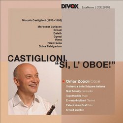 Niccolò Castiglioni: Complete Works For Oboe