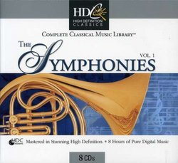 Complete Classical Music Library: The Symphonies, Vol. 1 [Box Set]