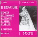 Verdi - Il trovatore / Gencer, Bastianini