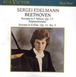 Beethoven: Piano Sonatas: in F,Op. 57 / in E flat,Op. 31,No. 3