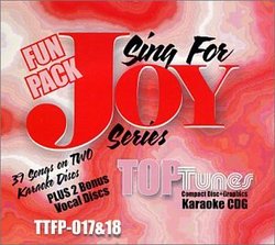 Top Tunes Karaoke CDG Sing for Joy Series Fun Pack TTFP-17&18