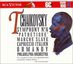 Tchaikovsky: Symphony No. 6, 'Pathetique'; Marche Slave; Capriccio Italien (RCA Victor Basic 100, Vol. 4)