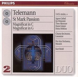 Telemann: St Mark Passion: Magnificat in C / Magnificat in G
