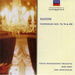 Haydn: Symphonies Nos. 94, 96 & 100 [Australia]