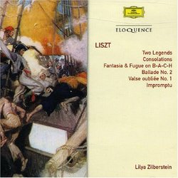 Liszt: 2 Legends; Consolations; Fantasia & Fuge on B-A-C-H; etc. [Australia]