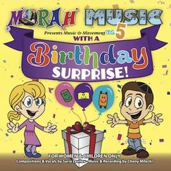 Music & Movement Birthday Surprise CD / Excellent Mix of Fun Games, Exciting and Educational Songs for Children, Perfect for Birthdays and All Year Round