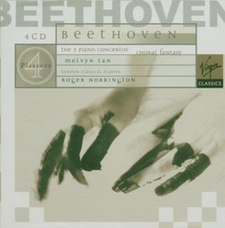 Beethoven: Piano Concertos #1-5 by Melvyn Tan, Roger Norrington, London Classical Players