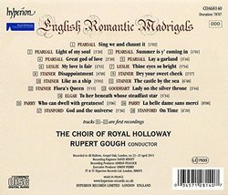 English Romantic Madrigals