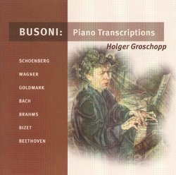 Busoni: Piano Transcriptions