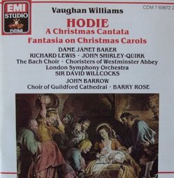 Hodie: A Christmas Cantata / Fantasia on Christmas Carols