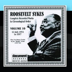 Roosevelt Sykes Vol. 10 (1951-1957)