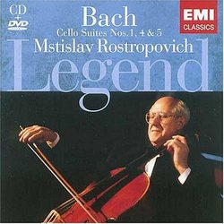 Bach: Cello Suites Nos. 1, 4 & 5 (Bonus DVD)
