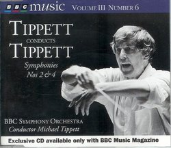 Tippett Symphonies Nos 2 & 4