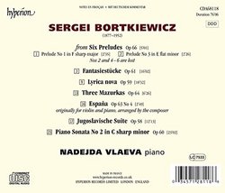 Bortkiewicz: Piano Sonata No.2