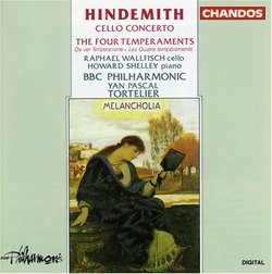 Paul Hindemith: Concerto for Cello & Orchestra (1940) / Theme & Four Variations "The Four Temperaments" (1940)
