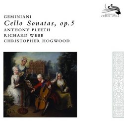 Geminiani: Cello Sonatas