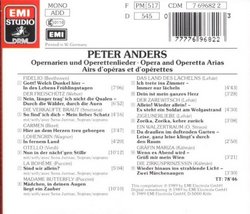 Opera and Operetta Arias / Peter Anders (EMI)