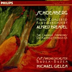 Arnold Schoenberg: Concerto for Piano & Orchestra, Op. 42 / Chamber Symphony No. 1, Op. 9 / Chamber Symphony No. 2, Op. 38 - Alfred Brendel / SWF Symphony Orchestra, Baden-Baden / Michael Gielen