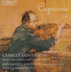 Saint-Saëns: Capriccio - Music for violin & orchestra