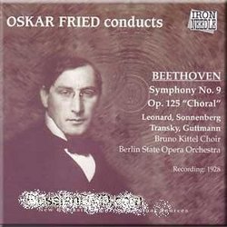 Oskar Fried Conducts Beethoven's 9th