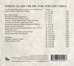 Glass: Music for The Crucible