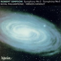 Robert Simpson: Symphony No. 3; Symphony No. 5