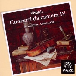 Vivaldi: Concerti Da Camera 4