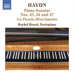 Piano Sonatas Nos. 43, 44 and 47; Un piccolo divertimento