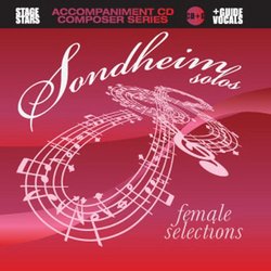 Sondheim Solos, Female Selections (karaoke/accompaniment CD) [Karaoke]