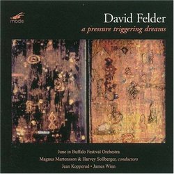 David Felder: A Pressure Triggering Dreams