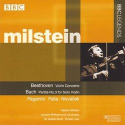 Milstein Performs Beethoven, Bach, Paganini, Falla, Novácek
