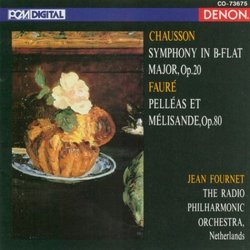 Chausson: Symphony in B flat Major, Op. 20; Fauré: Pelléas et Mélisande, Op. 80