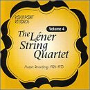 The Lener String Quartet Vol.4: Mozart Recordings, 1924-1933