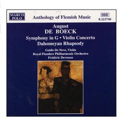 BOECK: Symphony in G Major / Violin Concerto