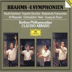 Brahms: The Symphonies; Overtures; Haydn Variations, etc.. / Abbado, Berlin Philharmonic Orchestra