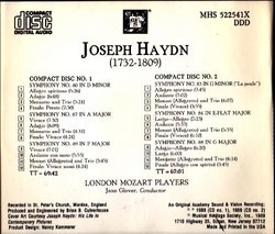 Haydn: Symphonies 80, 83, 84, 87, 88, 89