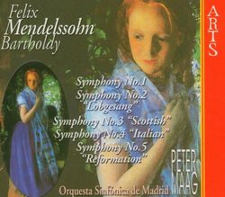 Felix Mendelssohn Bartholdy: Complete Symphonies (Box Set)