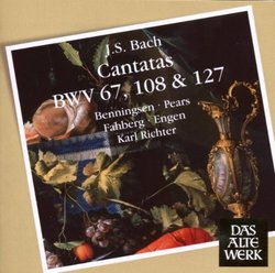 Bach J.S: Cantatas Bwv 67 / 108 & 127